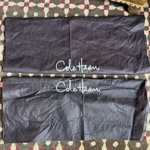 Set of 2 Cole Haan Boot Dust Bags,each holds one pair of boots